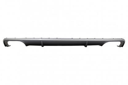 S4 Design Rear Bumper Valance Diffuser Grey for Audi A4 B9 8W Sedan / Avant (2016–2018)
