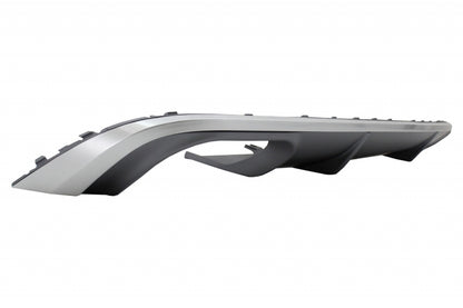 S4 Design Rear Bumper Valance Diffuser with Exhaust Tips for Audi A4 B9 8W Sedan / Avant (2016–2018) – Standard Bumper