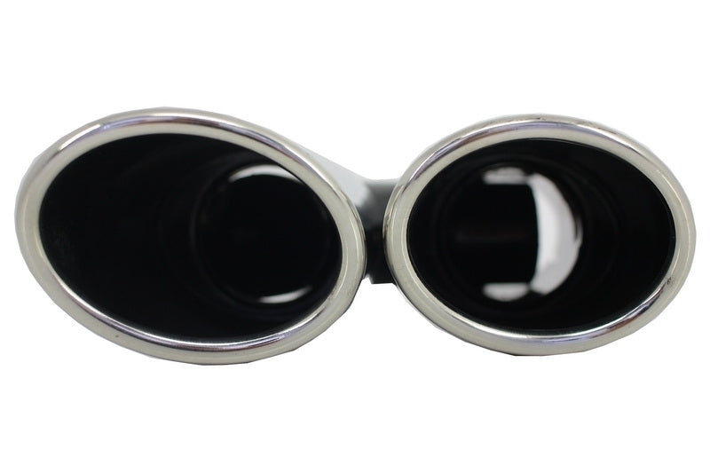 S4 Design Rear Bumper Valance Diffuser with Exhaust Tips for Audi A4 B9 8W Sedan / Avant (2016–2018) – Standard Bumper