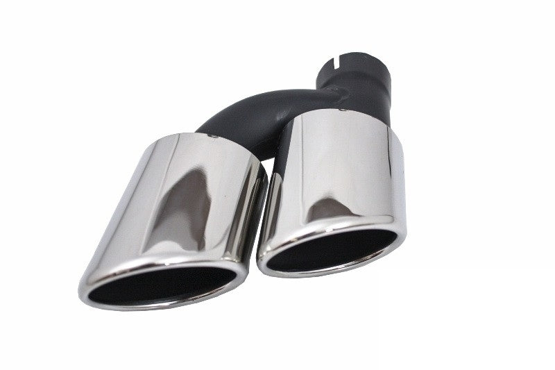 S4 Design Rear Bumper Valance Diffuser with Exhaust Tips for Audi A4 B9 8W Sedan / Avant (2016–2018) – Standard Bumper