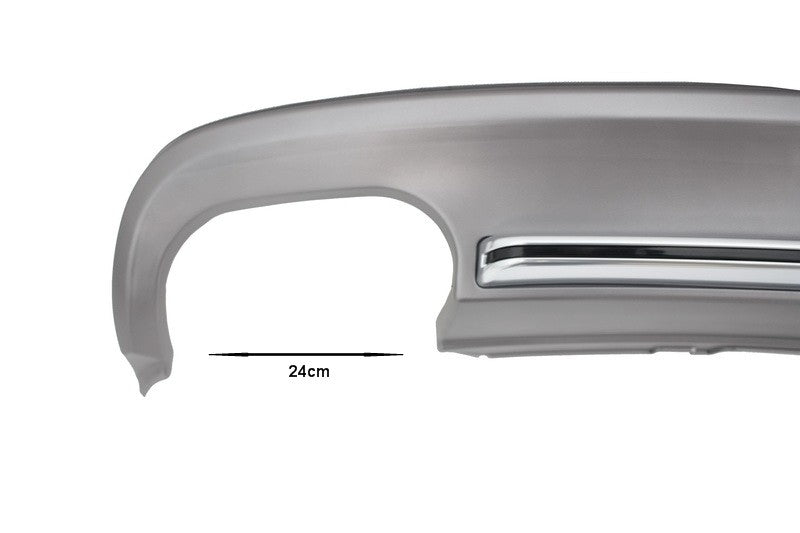 S5 Design Rear Bumper Diffuser for Audi A5 8T Coupe  Cabriolet Facelift (2012–2016)