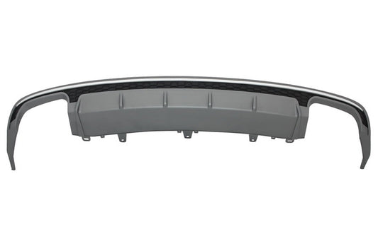 S6 Design Rear Diffuser & Exhaust Tips with Front Grille for Audi A6 4G Facelift Sedan (2015–2018)