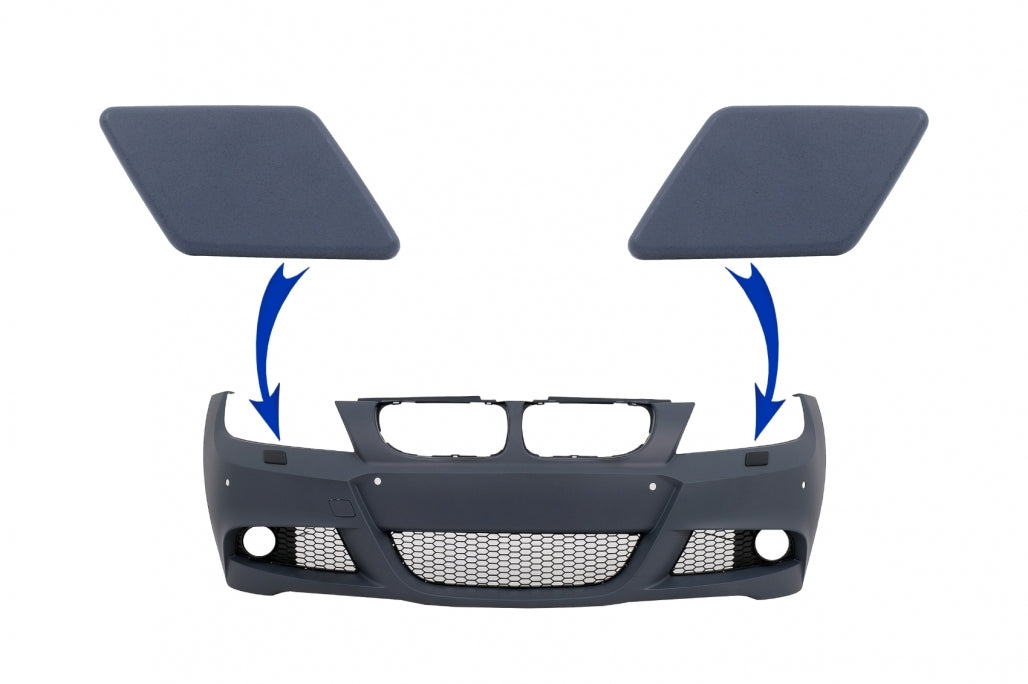 SRA Covers Front Bumper Set for BMW 3 Series E90 E91 LCI (2008–2011) M-Tech Design