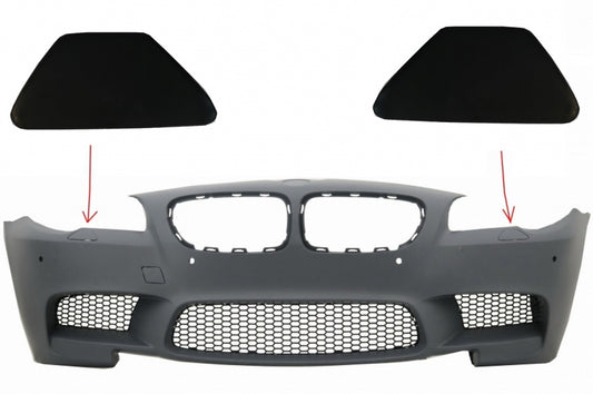 SRA Headlight Washer Covers for BMW 5 Series F10 F11 (2011-2017) M5 Design