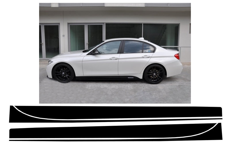 Side Decals M-Performance Design for BMW 3 Series F30 F31 (2011–Up)