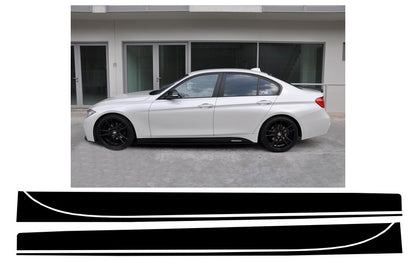 Side Decals M-Performance Design for BMW 3 Series F30 F31 (2011–Up)
