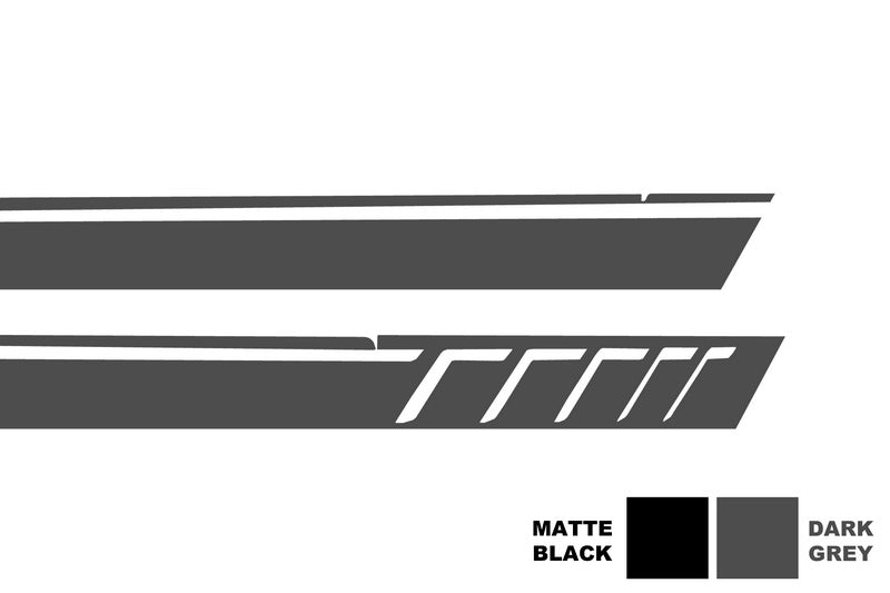 Side Decals Sticker Vinyl Dark Grey for Mercedes G-Class W463 (1989–2017)