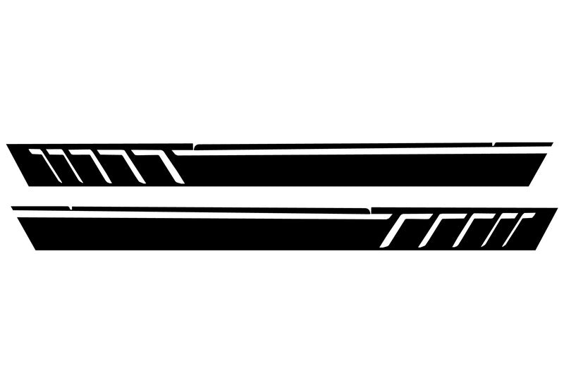Side Decals Sticker Vinyl Matte Black for Mercedes G-Class W463 (1989–2017)
