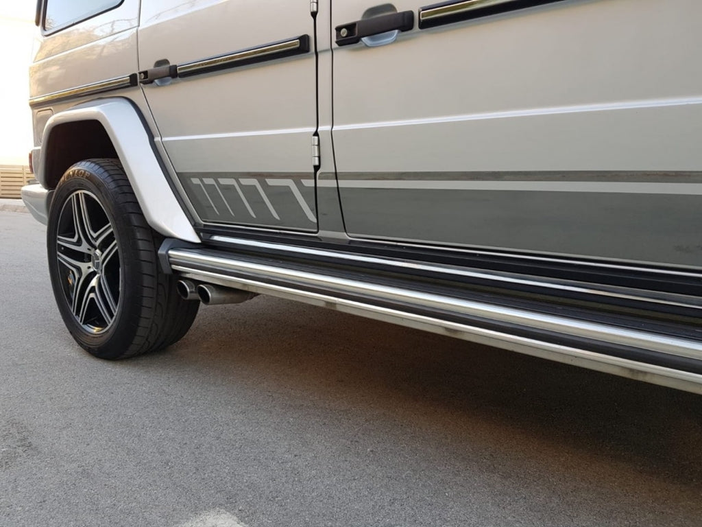 Side Decals Sticker Vinyl Matte Black for Mercedes G-Class W463 (1989–2017)