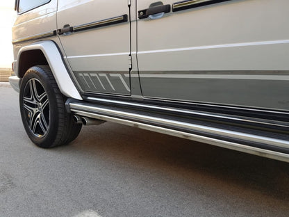 Side Decals Sticker Vinyl Matte Black for Mercedes G-Class W463 (1989–2017)