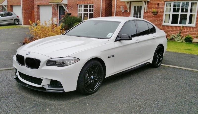 Side Decals Vinyl Matte Black M-Performance Design for BMW 5 Series F10 F11 (2011–Up)