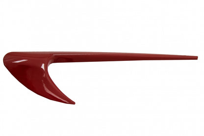 Side Fender Vents Trim Wings Red for Mercedes C-Class W205 S205 and E-Class W213 S213