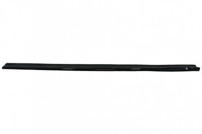 Side Skirt Extensions Piano Black for Mercedes A-Class W176 A45 Sport Line (2012–2018)