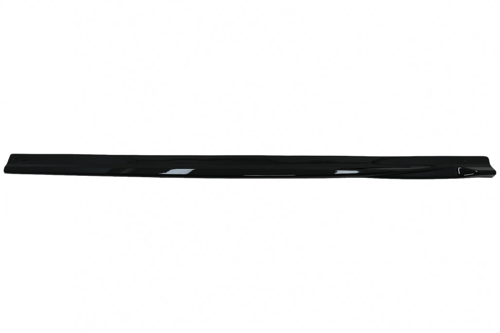 Side Skirt Extensions Piano Black for Mercedes A-Class W176 A45 Sport Line (2012–2018)
