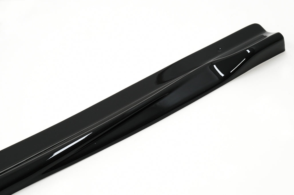 Side Skirt Extensions Piano Black for Mercedes A-Class W176 A45 Sport Line (2012–2018)