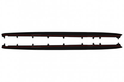 Side Skirts Extension M Performance Piano Black for BMW 5 Series G38 LWB (2017-Up)