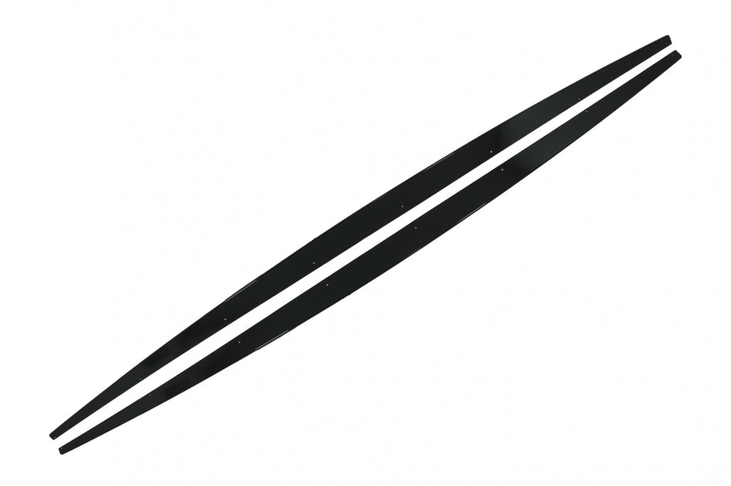 Side Skirts Lip Extensions M-Performance Design for BMW 1 Series F20 F21 Hatchback (2011–2019) Piano Black