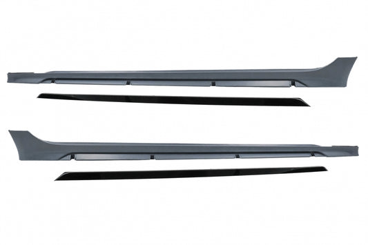 Side Skirts RS Design with Add-on Extensions for Audi A7 4K8 Sportback (2018–Up)