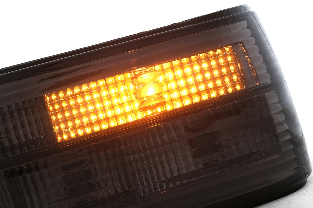 Smoke Taillights Set for BMW 3 Series E30 Facelift (1987–1994) Sedan Cabrio Touring