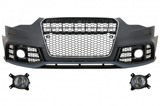 Sport Design Front Bumper with Fog Lights for Audi A5 8T Facelift (2012–2016)
