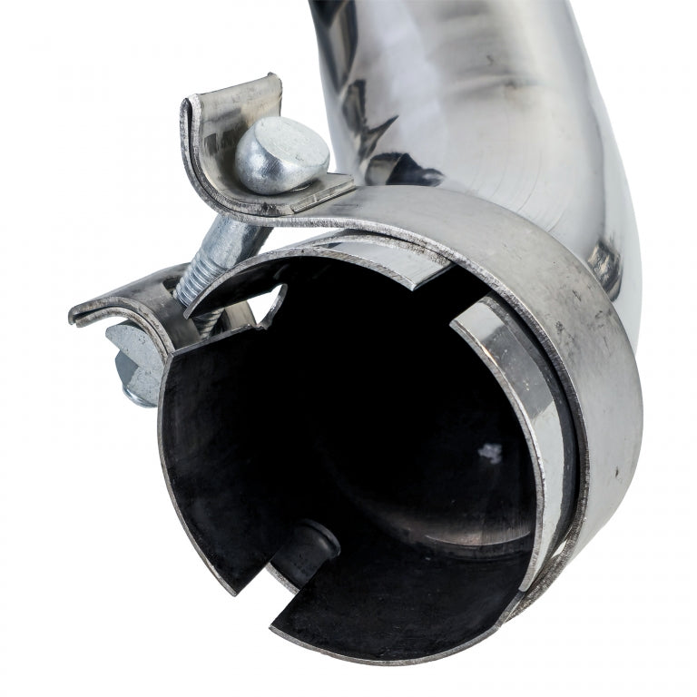Square Exhaust Tailpipes M50 Look Stainless Steel for BMW X6 E71 30d 40d (2008-2014)