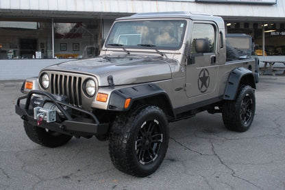 Star Decal Sticker Black Universal for Jeep Wrangler JK and Other Vehicles