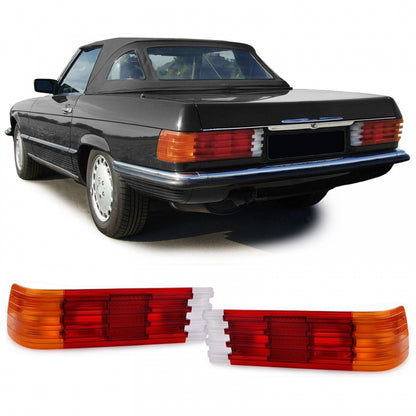 Tail Light Lens Set EU Version Left & Right for Mercedes SL R107  SLC C107 (1971–1989)