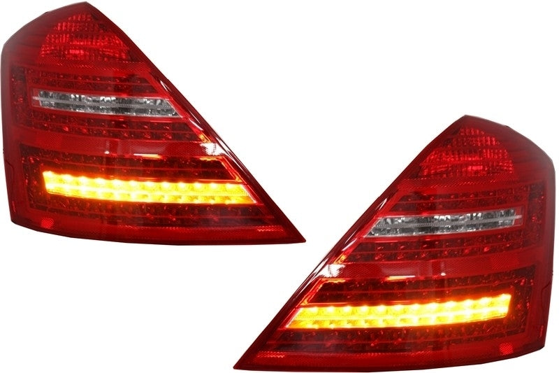 Taillights Facelift Design for Mercedes S-Class W221 (2005–2012)