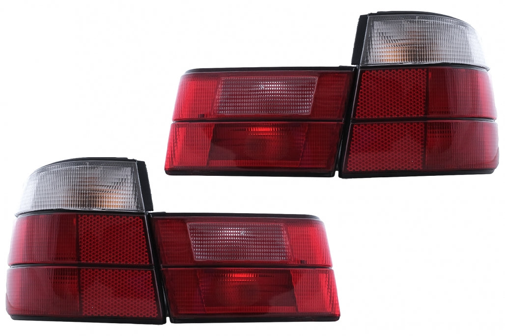 Taillights Red White for BMW 5 Series E34 Sedan (1987–1995)