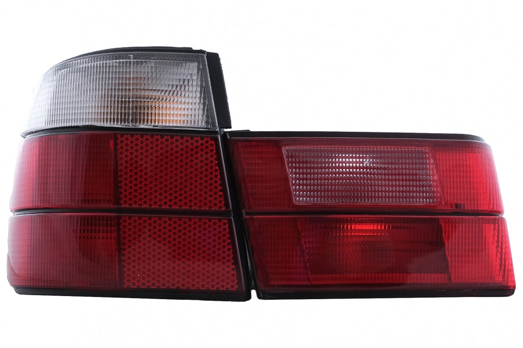Taillights Red White for BMW 5 Series E34 Sedan (1987–1995)