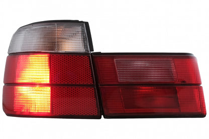 Taillights Red White for BMW 5 Series E34 Sedan (1987–1995)