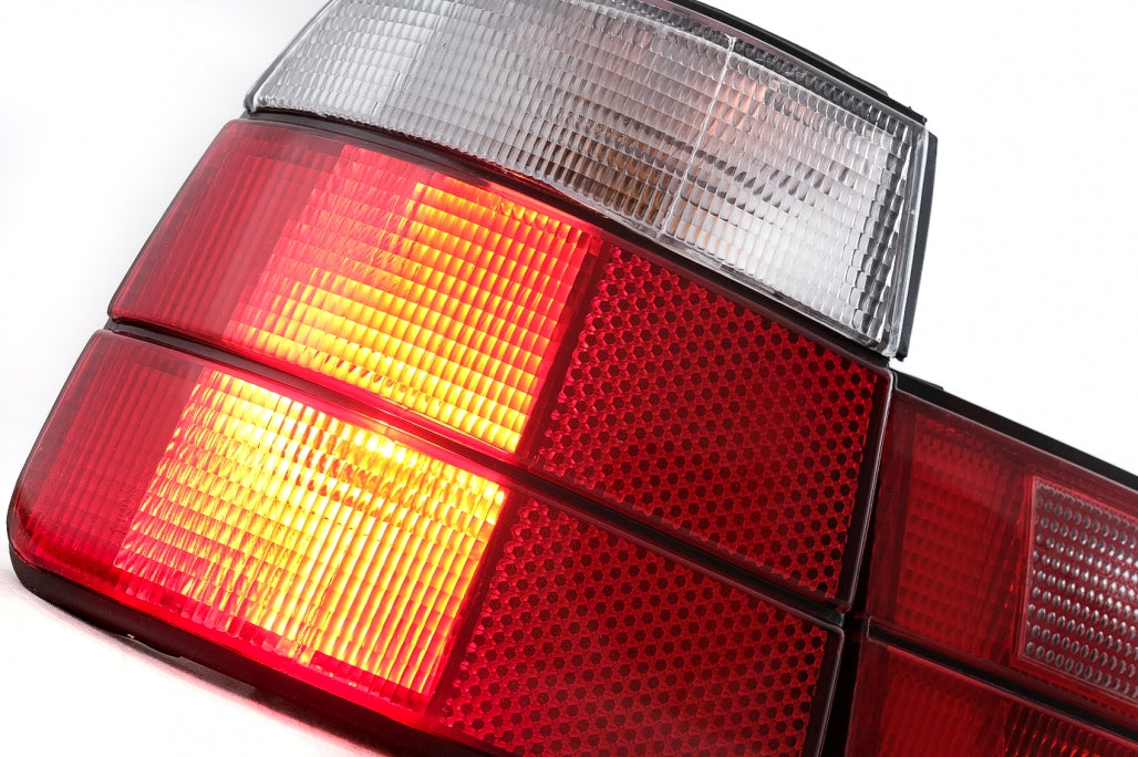 Taillights Red White for BMW 5 Series E34 Sedan (1987–1995)