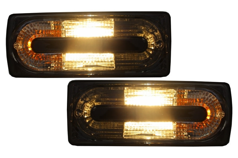 Taillights for Mercedes G-Class W463 (1989–2015) G55 Design Black Smoke Edition