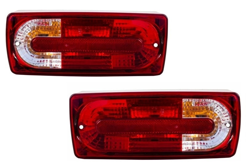 Taillights for Mercedes G-Class W463 (1989–2015) G55 Design Red Clear