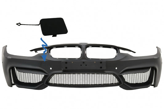 Tow Hook Cover Front M4 Design for BMW 3 Series F30 F31 (2011–2018)