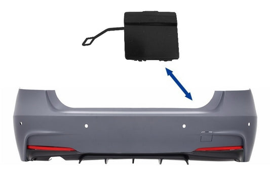 Tow Hook Cover Rear M-Performance M-Tech Design for BMW 3 Series F30 (2011–Up)