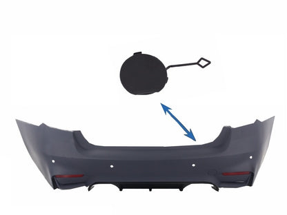 Tow Hook Cover Rear M3 M-Tech Design for BMW 3 Series F30 (2011–Up)