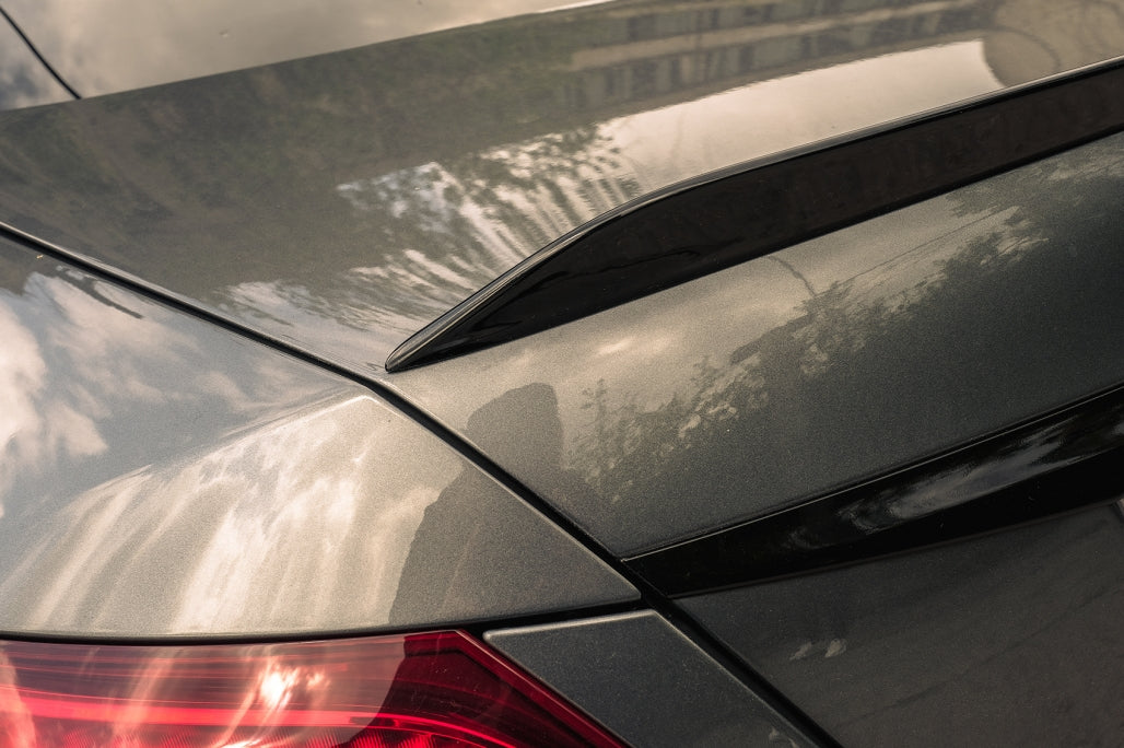 Trunk Spoiler Matte Black for Mercedes E-Class W213 (2016–Up)