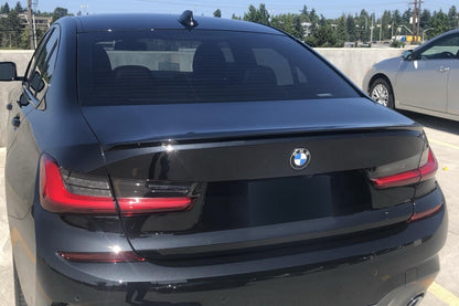 Trunk Spoiler Piano Black for BMW 3 Series G20 Sedan (2019–Up)