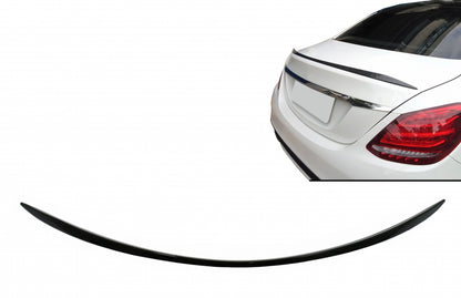 Trunk Spoiler Piano Black for Mercedes C-Class W205 Sedan (2014–2020)
