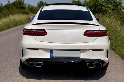 Trunk Spoiler Piano Black for Mercedes E-Class C238 Coupe (2016–Up)