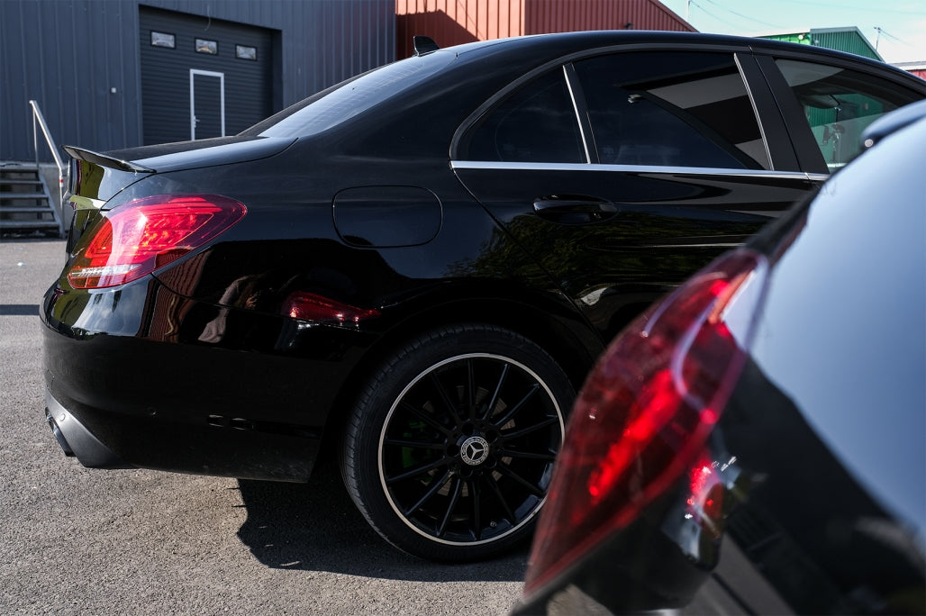Trunk Spoiler Shiny Black for Mercedes C-Class W205 Sedan (2014–2020)