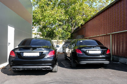 Trunk Spoiler Shiny Black for Mercedes C-Class W205 Sedan (2014–2020)