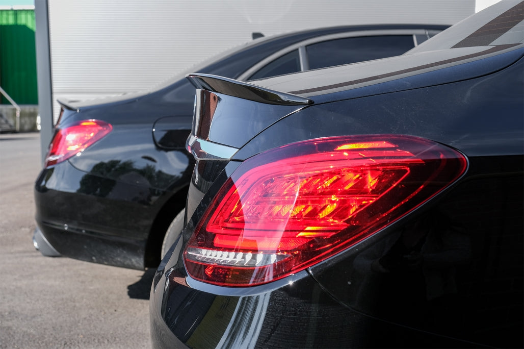 Trunk Spoiler Shiny Black for Mercedes C-Class W205 Sedan (2014–2020)
