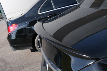 Trunk Spoiler Shiny Black for Mercedes C-Class W205 Sedan (2014–2020)
