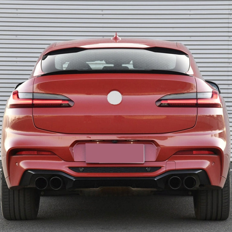 Trunk Spoiler Wing Piano Black for BMW X4 G02 (2018-2020)