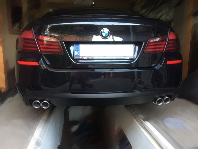 Twin Double Exhaust System & Diffuser Kit 102-433/70RS for BMW 5 Series F10 M-Sport (2011–2016)