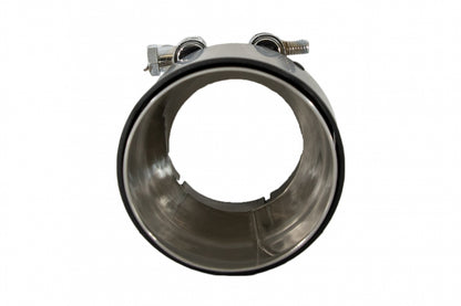 Universal Exhaust Muffler Tip Carbon Fiber Matte Finish 6cm Inlet
