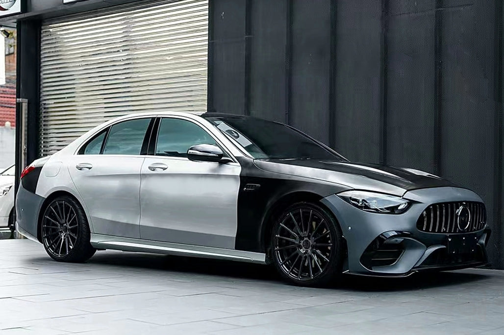 Upgrade Body Kit Conversion to W206 C63 Design for Mercedes C-Class W205 Sedan (2014–2018)