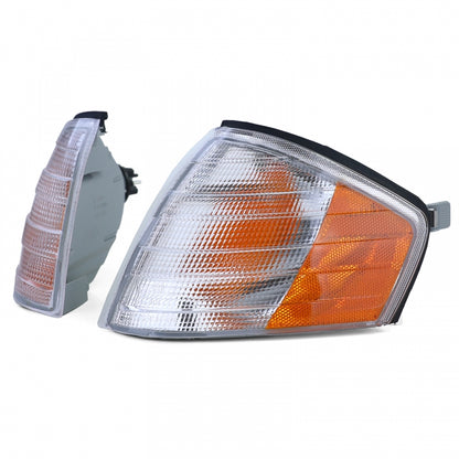 White Indicator Pair for Mercedes SL R129 (1989–2001)